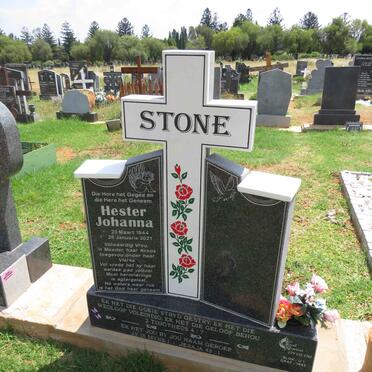 STONE Hester Johanna 1944-2021