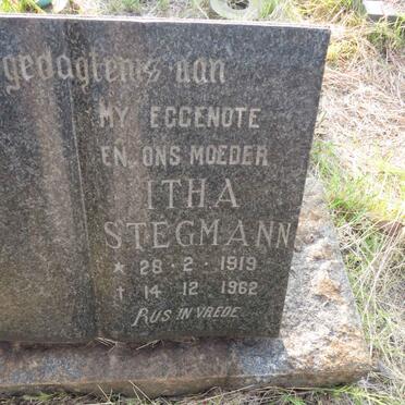 STEGMANN Itha 1919-1962