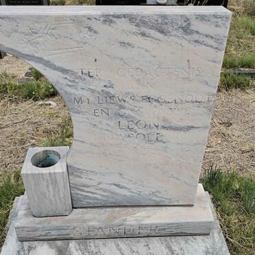 STANDER Leon Napoleon 1955-1980