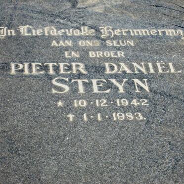 STEYN Pieter Daniel 1942-1983 _2