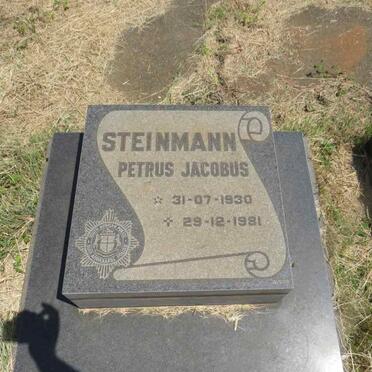 STEINMANN Petrus Jacobus 1930-1981