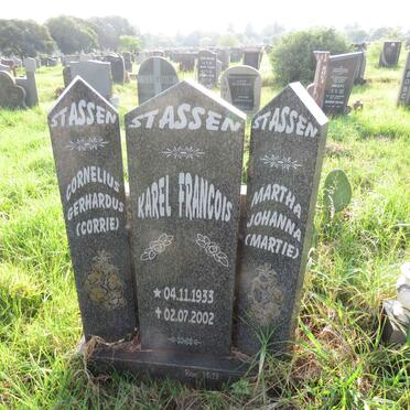 STASSEN Karel Francois 1933-2002 :: STASSEN Cornelius Gerhardus :: STASSEN Martha Johanna