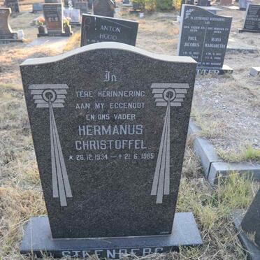 STEENBERG Hermanus Christoffel 1934-1985