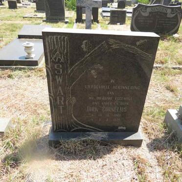 SWART Dirk Cornelius 1903-1971