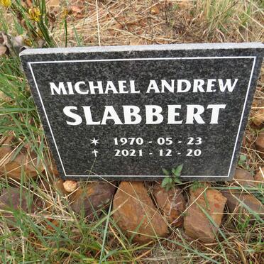 SLABBERT Michael Andrew 1970-2021