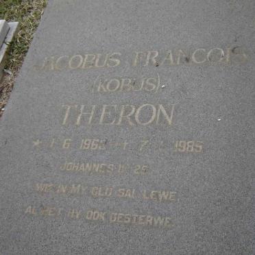 THERON Jacobus Francois 1968-1985