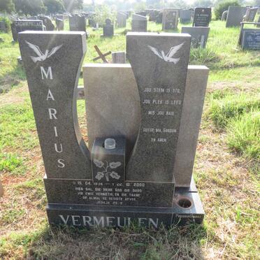 VERMEULEN Marius 1974-2000