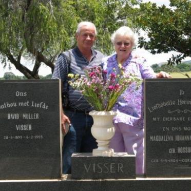 VISSER David Muller 1899-1995 &amp; Magdalena J.G. ROSSOUW 1904-1970