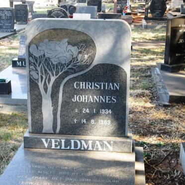 VELDMAN Christian Johannes 1934-1989