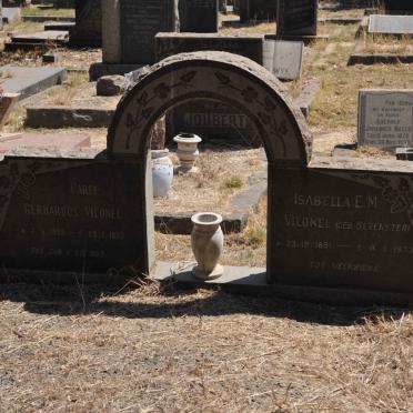 VILONEL Carel Gerhardus 1889-1963 &amp; Isabella E.M. SEVENSTER 1891-1977