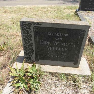 VERBEEK Dirk Reindert 1881-1967
