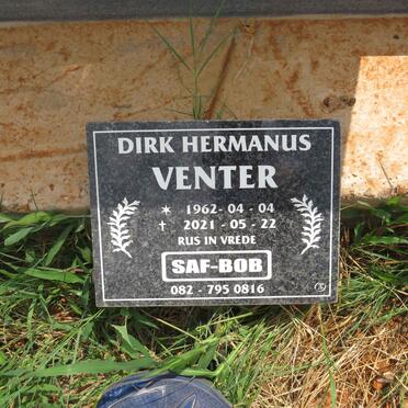 VENTER Dirk Hermanus 1962-2021