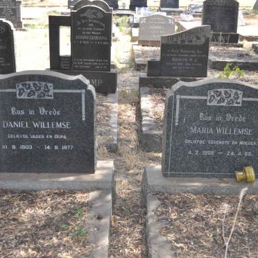 WILLEMSE Daniel 1903-1977 &amp; Maria 1906-1966