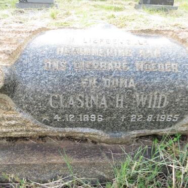 WIID Clasina H. 1896-1965