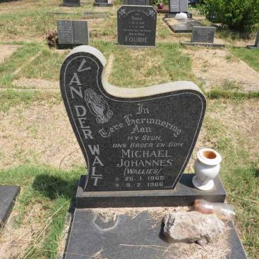 WALT Michael Johannes, van der 1965-1986
