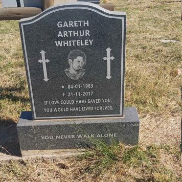 WHITELEY Gareth Arthur 1983-2017