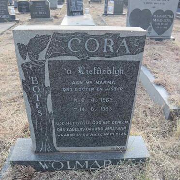 WOLMARANS Cora nee BOTES 1965-1983