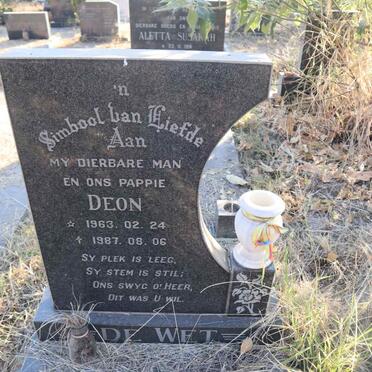 WET Deon, de 1963-1987