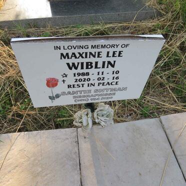 WIBLIN Maxine Lee 1988-2020