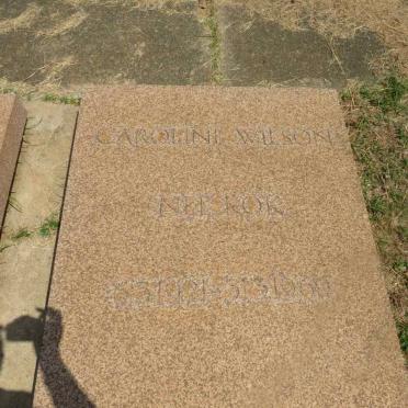 WILSON Caroline nee KOK 1921-1969