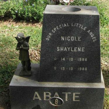 ABATE Nicole Shaylene 1986-1986