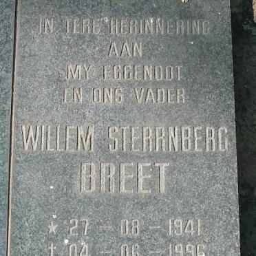 BREET Willem Sterrnberg 1941-1996