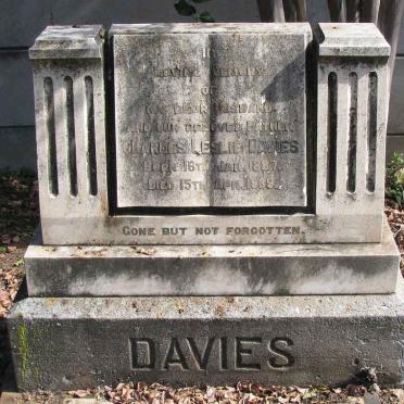 DAVIES Charles Leslie 1887-1939