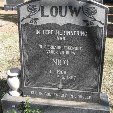 LOUW Nico 1906-1987