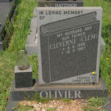 OLIVIER Cleverne 1938-1987