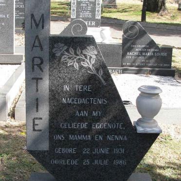 VILJOEN Marthie 1931-1986