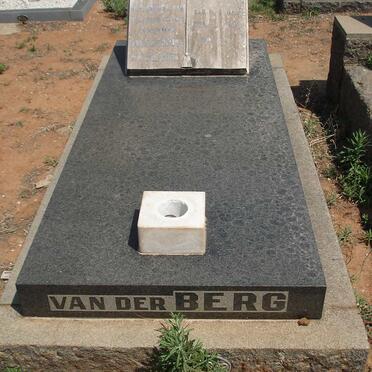 BERG Marth Catharina, van den 1928-1964