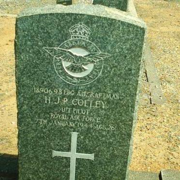 COLLEY H.J.P. -1944
