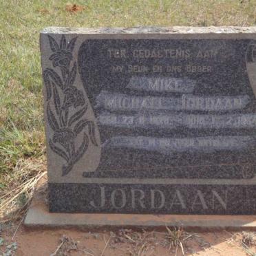 JORDAAN Michael 1926-1964