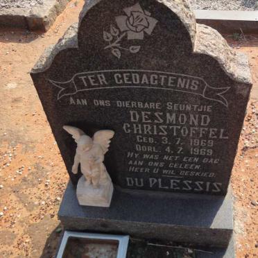 PLESSIS Desmond Christoffel, du 1969-1969