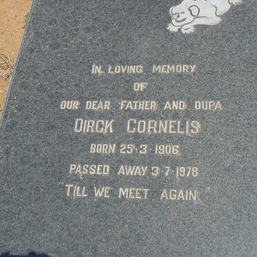 VILLIERS Dirck Cornelis, de 1906-1978