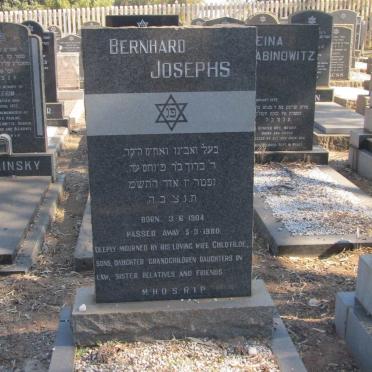 JOSEPHS Bernhard 1904-1980