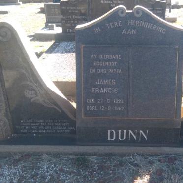 DUNN James Francis 1924-1962