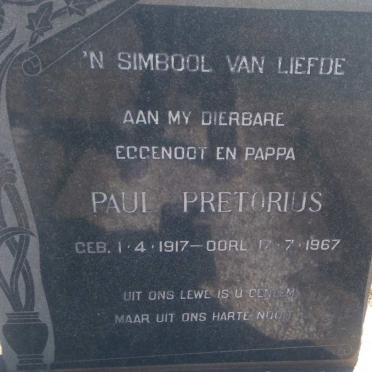 PRETORIUS Paul 1917-1967