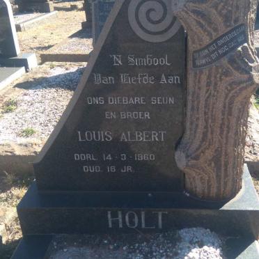 HOLT Louis Albert -1960