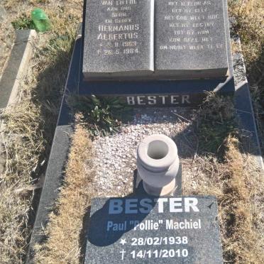BESTER Paul Machiel 1938-2010 :: BESTER Hermanus Albertus 1963-1984