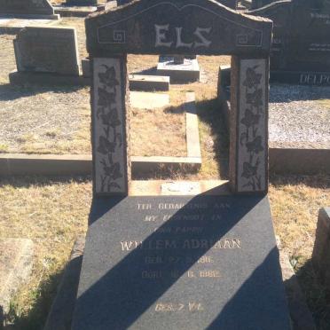 ELS Willem Adriaan 1911-1962