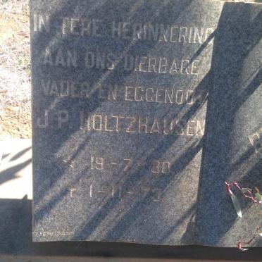 HOLTZHAUSEN J.P. 1930-1973