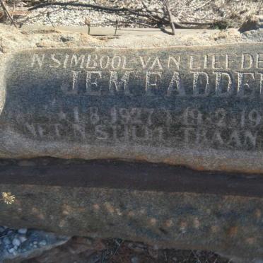 McFADDEN J.E. 1927-1973