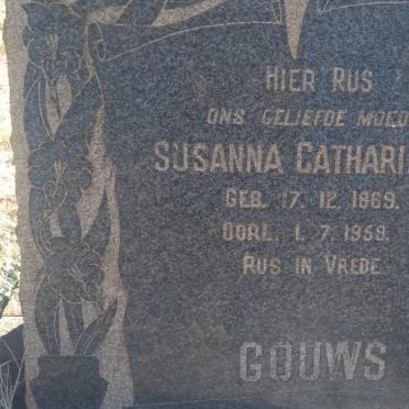 GOUWS Susanna Catharina 1869-1959