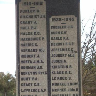 3. Memorial Panel 