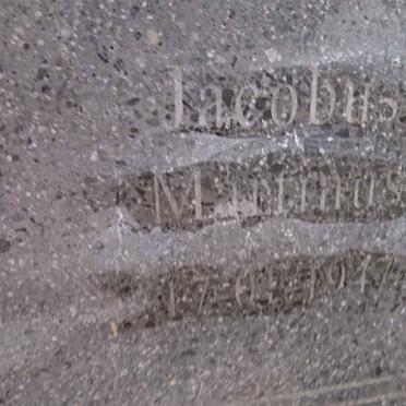 BOTHA Jacobus Marthinus 1947- &amp; Marthina Christoffelina 1945-2005