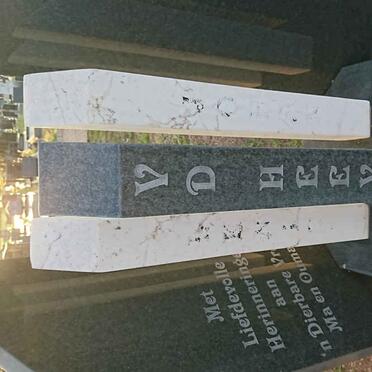 HEEVER Johan, v.d. 1941- &amp; Lenie 1944-2005