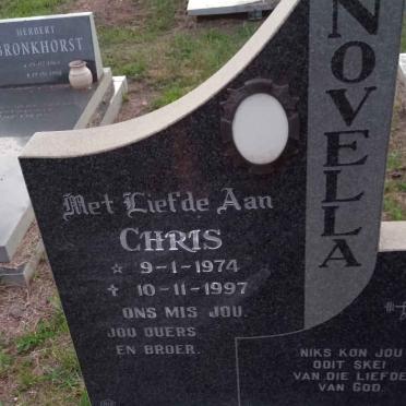 NOVELLA Chris 1974-1997