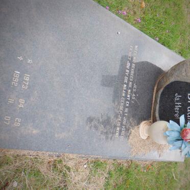 RENSBURG Braam, Janse van 1973-1992