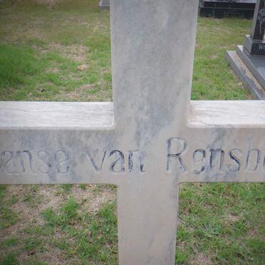 RENSBURG Braam, Janse van 1973-1992